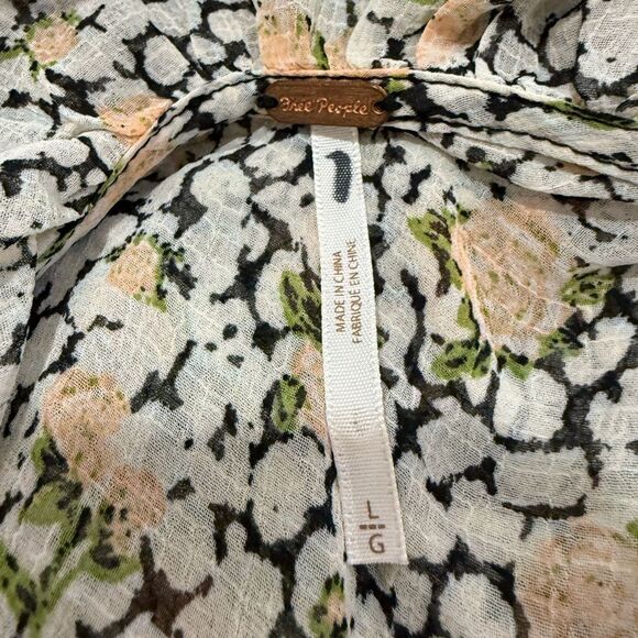 New Free People Gigi Floral Chiffon
Maxi Top
Retail $198
Size L - Picture 13 of 13